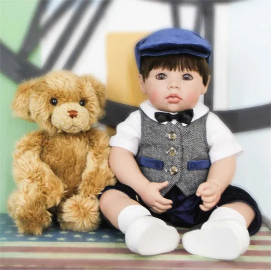 Fábrica OEM Muñecas Reborn de silicona personalizadas Vinilo plástico Precio de muñeca suave Bebés recién nacidos Muñeca de juguete personalizada de 18 pulgadas Fabricante de muñecas American Girl en China