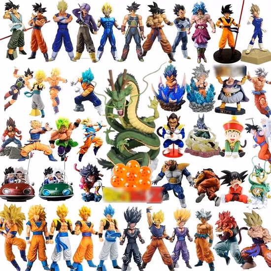 Tombotoys Juguetes Dragon Ball figura de acción personalizada juguete niños juguete de plástico al por mayor figura de acción de Naruto Anime