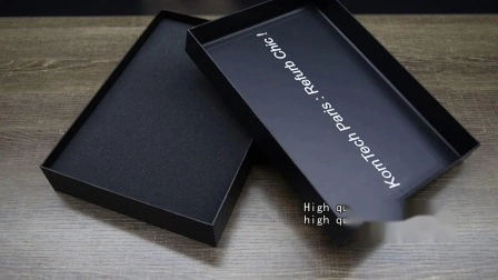 Cajas ciegas de regalo magnético de té perfumado de embalaje de papel Kraft con laminación mate de cinta